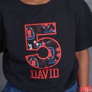 Custom made boy’s shirt 5 years old